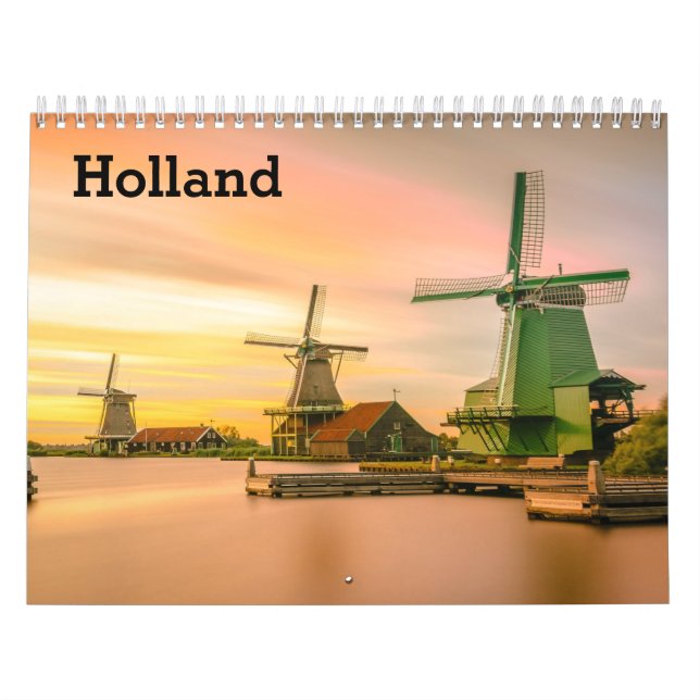 Holland 2027 kalender (Omslag)