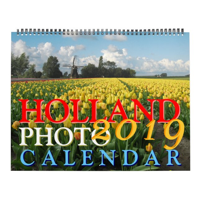 Holland Calendar 2019 Kalender (Omslag)