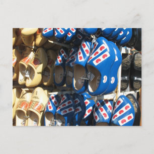 Holland Clogs Photo Postcard Vykort
