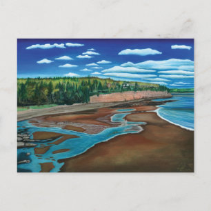 Holland Cove, Prince Edward Island-Watercolor Vykort