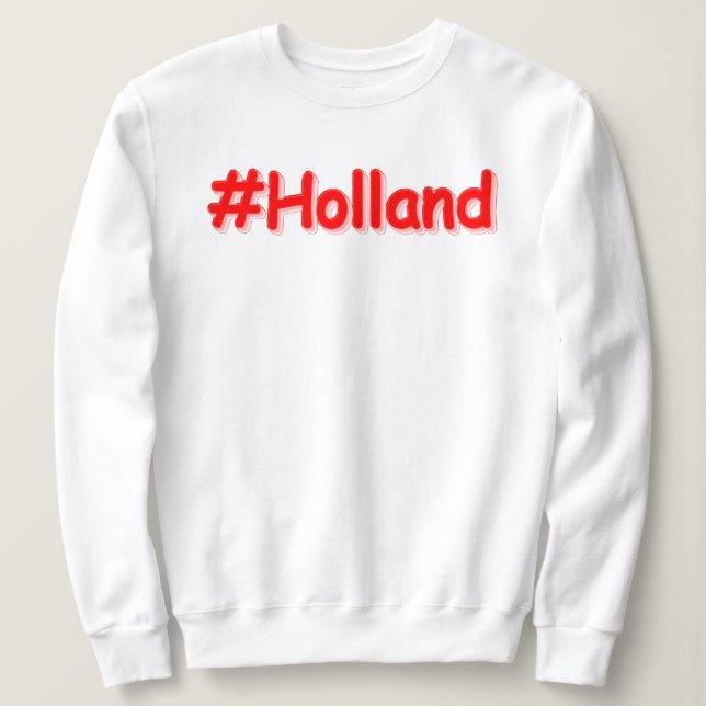 "#Holland" Cute Design. Köp nu T Shirt (Design framsida)
