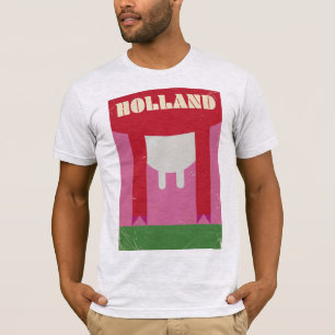Holland Dairy ko vintage resor poster T-shirt