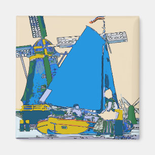 Holland, Dutch Blue Magnet