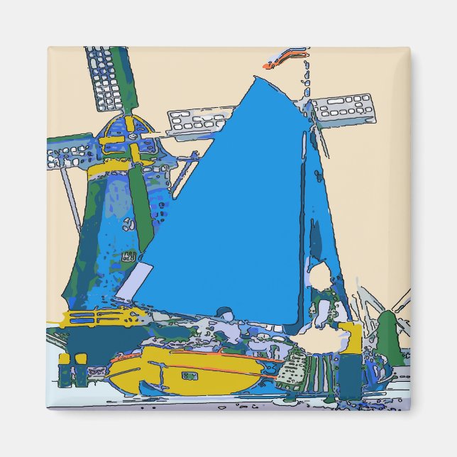 Holland, Dutch Blue Magnet (Framsidan)