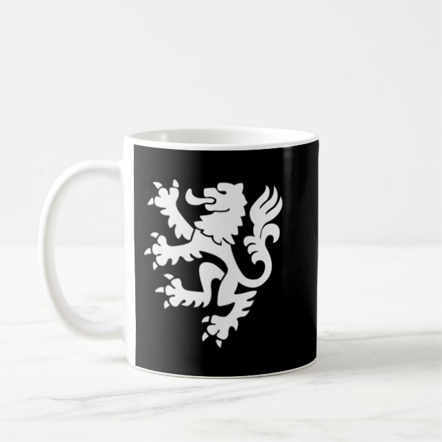 Holland Emblem Lejonare Nederländerna Kaffemugg (Vänster)