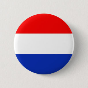 Holland flagga knapp