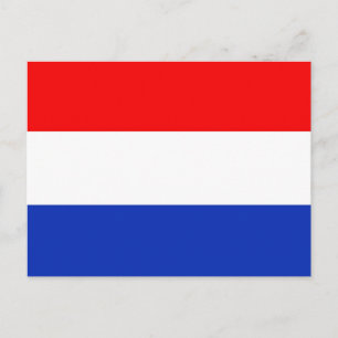 Holland flagga vykort