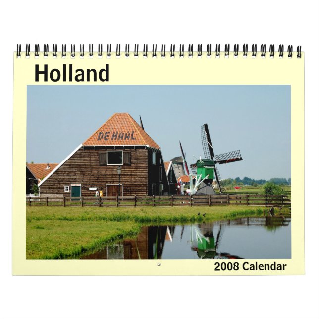 Holland fotokalender 2008 kalender (Omslag)