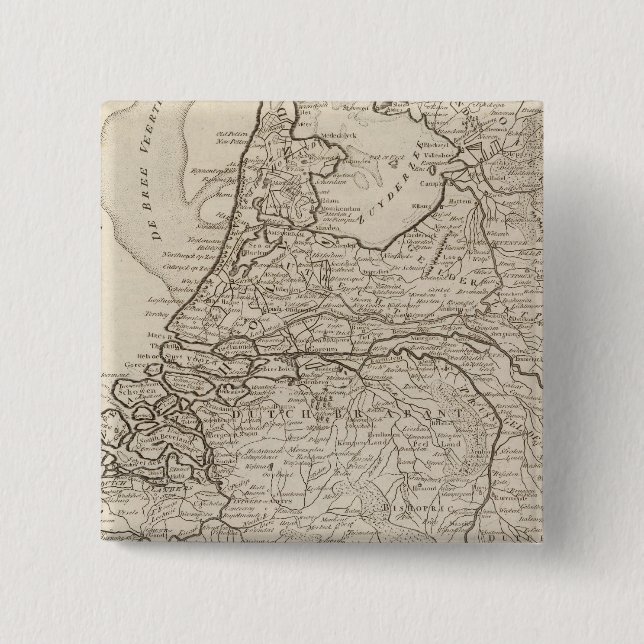 Holland, Friesland, Groningen, Overyssel Knapp (Framsida)