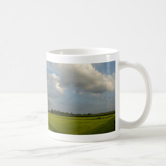Holland Grass-land Panoramic Ligcape Coffee Mugg (Höger)