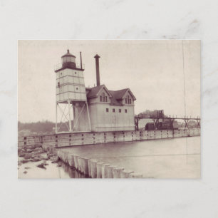 Holland Harbour Lighthouse 2 Vykort