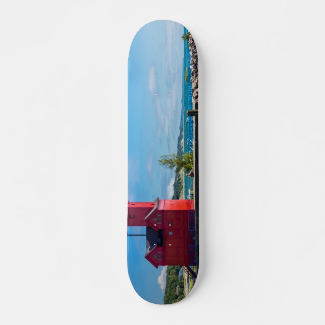 Holland Harbour Lighthouse Mini Skateboard Bräda 18,5 Cm (Framsida)
