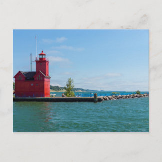Holland Harbour Lighthouse Vykort