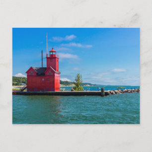 Holland Harbour Lighthouse-vykort Vykort