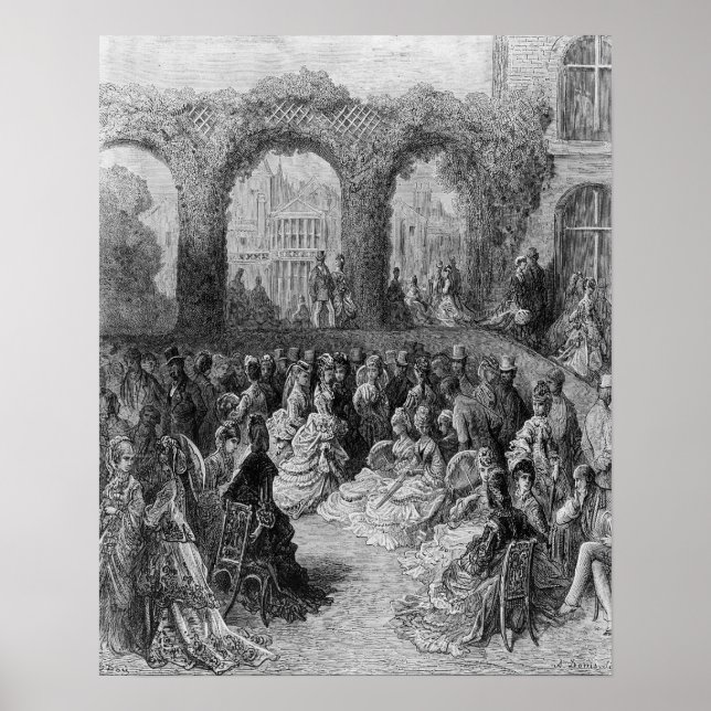 Holland House - A Garden Party Poster (Framsidan)