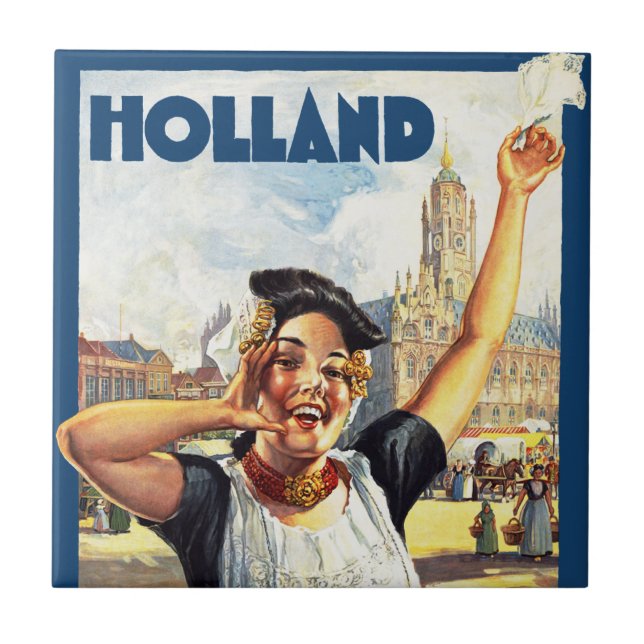 Holland Kakelplatta (Framsidan)