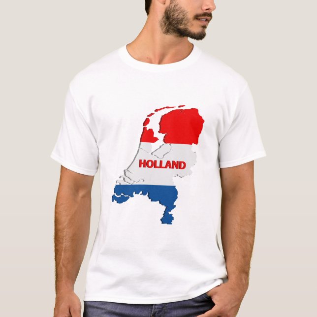 Holland karta t-shirt (Framsida)
