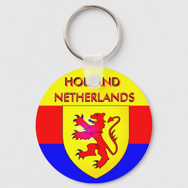 HOLLAND Keychain Nyckelring (Framsida)