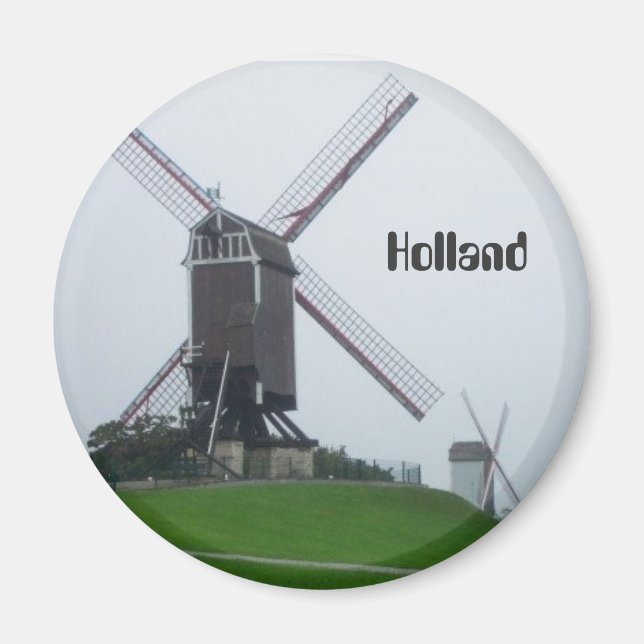 Holland Kvarn Magnet (Framsidan)