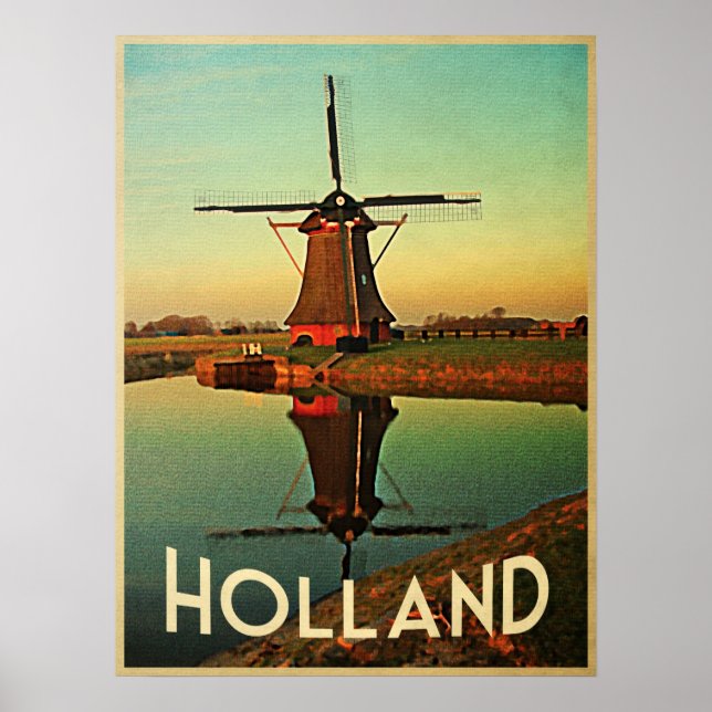 Holland Kvarn Poster (Framsidan)
