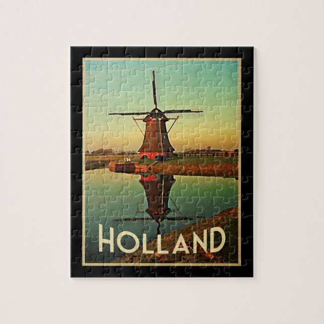 Holland Kvarn Pussel (Vertikal)