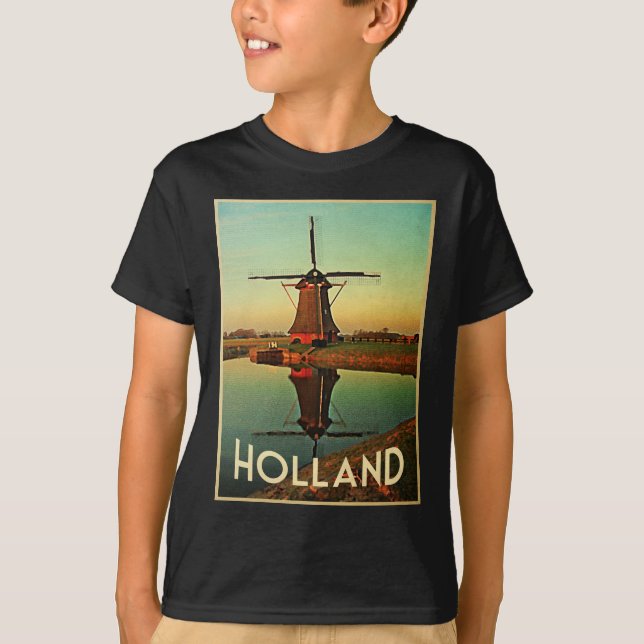 Holland Kvarn T Shirt (Framsida)