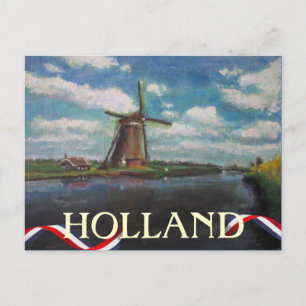 Holland Kvarn vycard Vykort