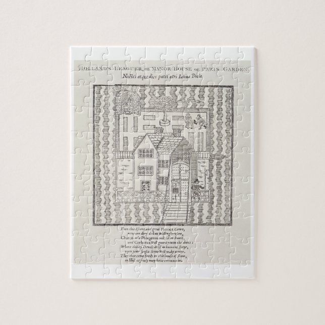 Holland Leaguer eller mangårdsbyggnad, av den Pussel (Vertikal)