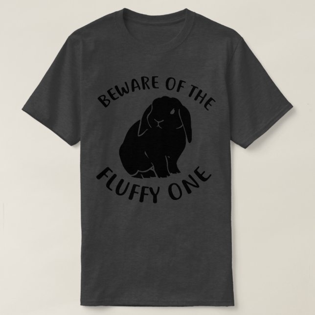 Holland Lop Bunny-apparat Se upp för min kaninbunt T Shirt (Design framsida)