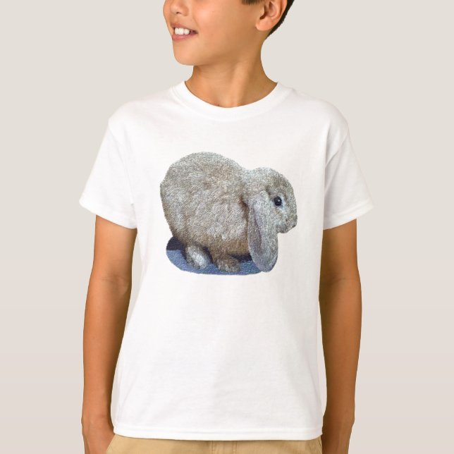 Holland Lop Ear Rabbit Shirts T Shirt (Framsida)