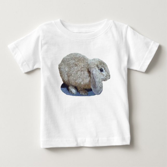 Holland Lop gå i ax kaninskjortor T-shirt (Framsida)