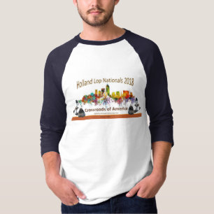 Holland Lop medborgaremanar Jersey 2018 Tee Shirt