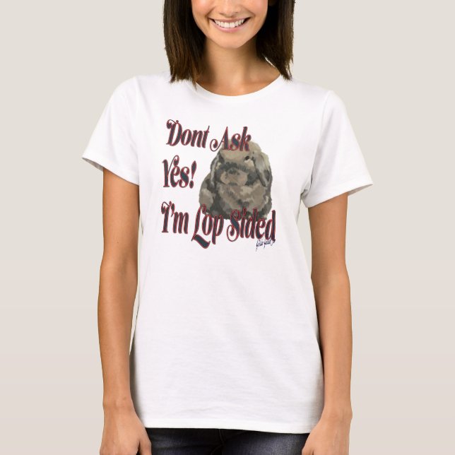 Holland Lop utslagsplats T-shirt (Framsida)
