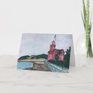 Holland Michigan Lighthouse Tack Kort