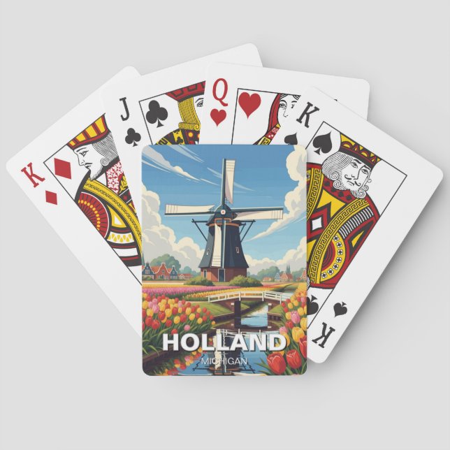 Holland Michigan Resa Casinokort (Baksidan)