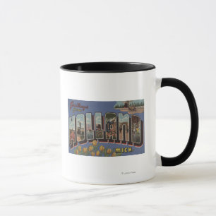 Holland Michigan - stora brevplatser 2 Mugg