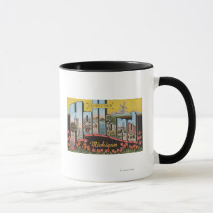 Holland Michigan - stora brevplatser Mugg