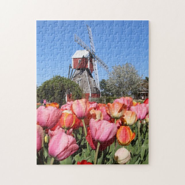 Holland, Michigan tulip puzzle Pussel (Vertikal)