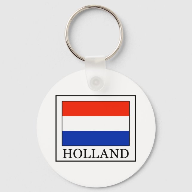 Holland-nyckelkedja Nyckelring (Framsida)