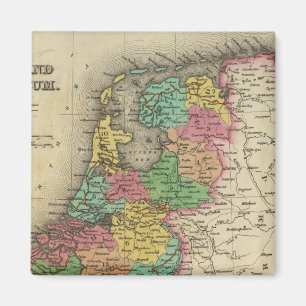 Holland och Belgien Magnet