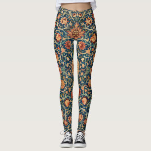 Holland Park av William Morris, Vintage mattkonst Leggings