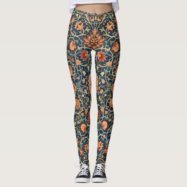 Holland Park Design (av William Morris) Leggings (Framsida)