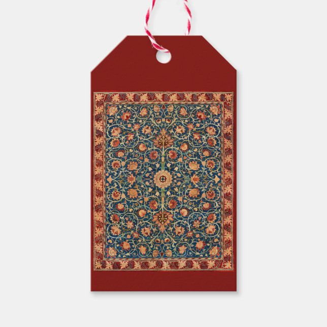 Holland Park Design (av William Morris) Presentetikett (Framsidan)