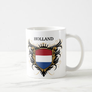Holland [personifiera], kaffemugg