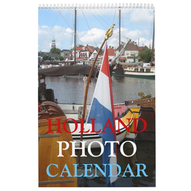 Holland Photo Wall Calendar Kalender (Omslag)