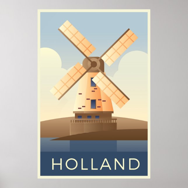 Holland Postcards Poster (Framsidan)