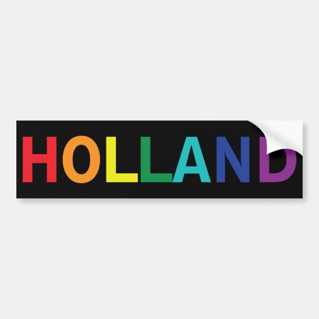 HOLLAND RAINBOW BILDEKAL (Framsidan)