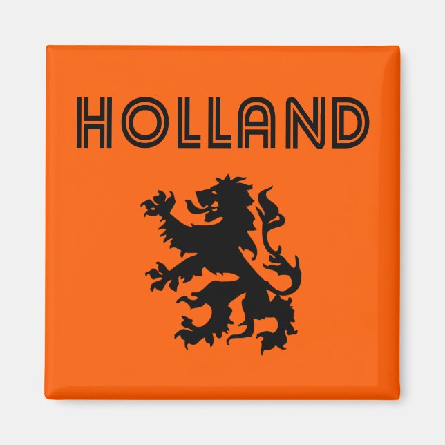 Holland Retro Magnet (Framsidan)