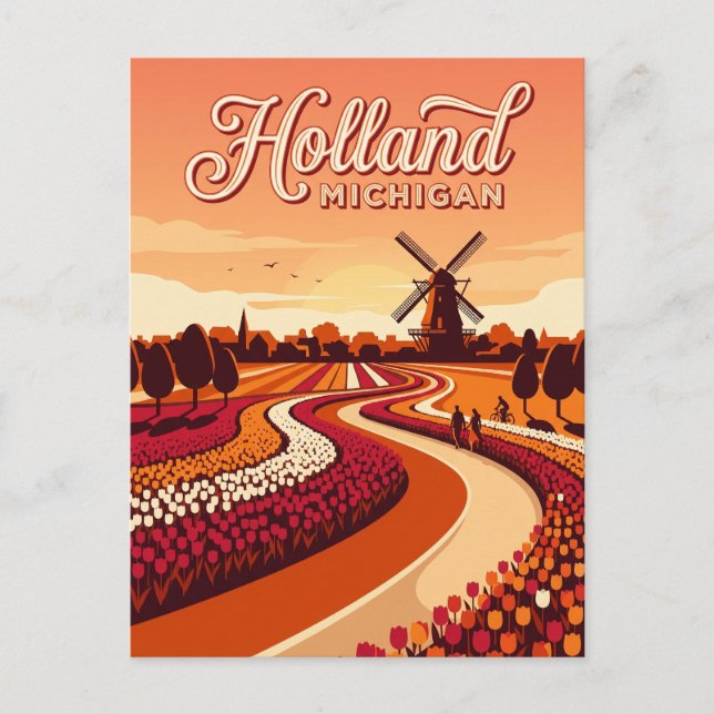 Holland USA Vykort (Framsida)