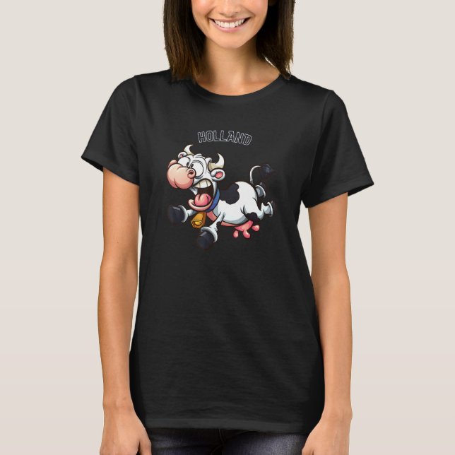 Holland Vermont Galna Kon T Shirt (Framsida)